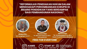 Seminar Antikorupsi Peradilan Semu FH Jayabaya